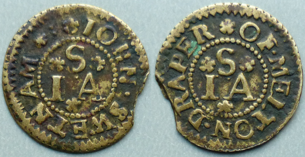 Melcombe Regis, John Swetnam farthing token